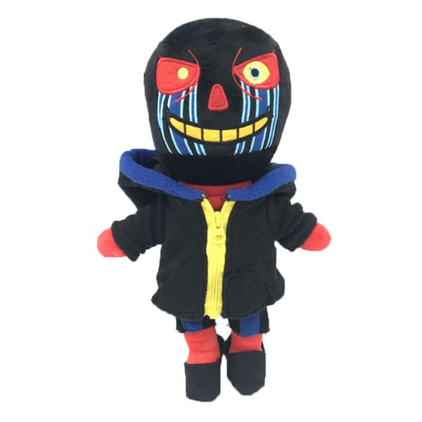 Zombies Undertale Deltarune Boss Flower Plysch Figurleksak Mjukdocka stoppade leksaker Black Zombie 25cm