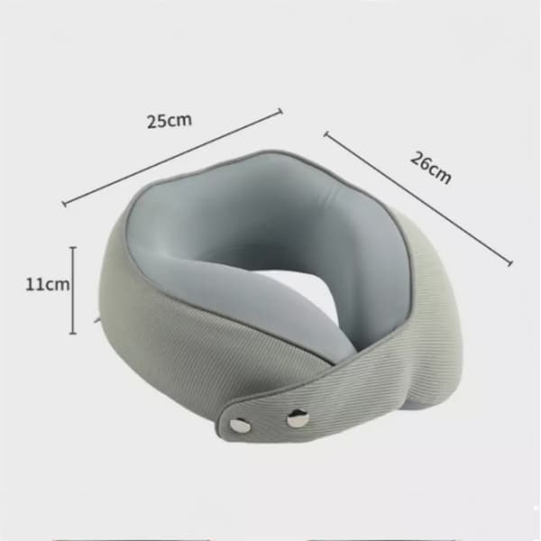 Nackkuddar Mjuk resor Flygkudde Nackstöd Memory Foam Minneskudde Ny Yellow
