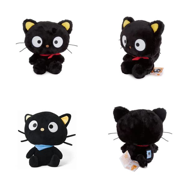 Sanrio Chococat plyschdocka barn följer med leksak Söt kattfylld dockapresent Blue