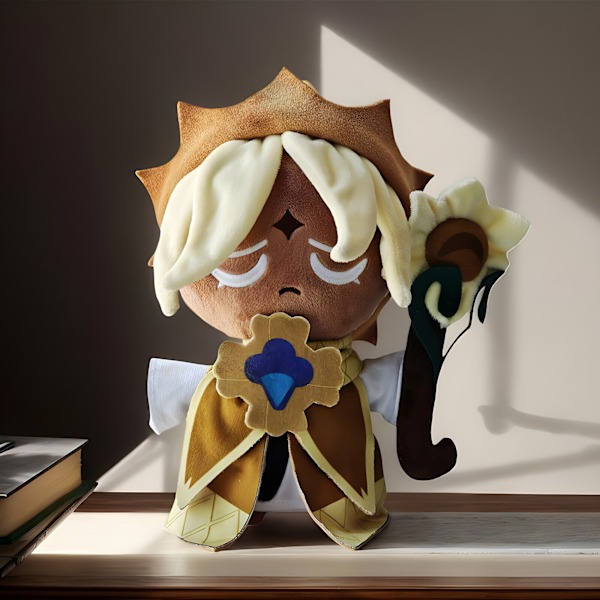 Ren Vanilj-Kaka Figur Plyschdocka Cookie Run: Kingdom Spelkollektion Docka