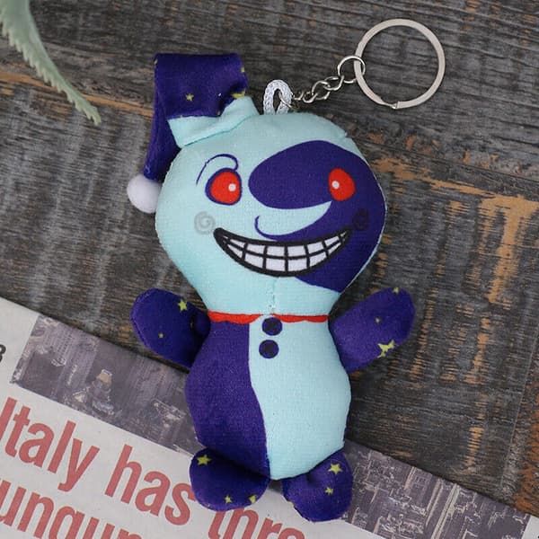 Sundrop FNAF Clown plyschdocka Sundrop och Moondrop mjuka fyllda leksaker Barnpresenter 2 Pcs Keychain