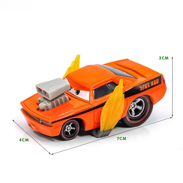 Disney Pixar Bilar Och Plan Lot Blixten 1:55 Diecast Modell Leksaker Gåva Lös Bil McQueen 1