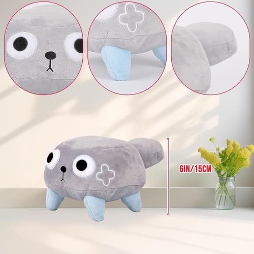 1-5 st Dandy s World Plysch Set Pebble Vee Shelly Astro Plyschleksaker för Barnpresent 3 Pcs
