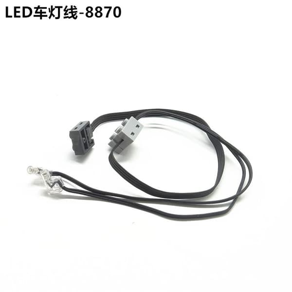 Hastighetskontrollerad Byggklossmotor Servomotor Tågmotor PF Modellset LED line