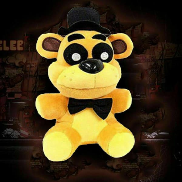 2 st FNAF Five Nights at Freddy's LILA Skuggbjörn Plyschdocka Mjuka Leksaker Present