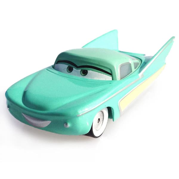 Disney Pixar Bilar Och Plan Lot Blixten 1:55 Diecast Modell Leksaker Gåva Lös Bil Flo