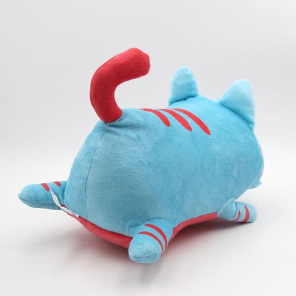 25cm Game Gravycatman Blue Cat Plyschleksak Mjuk fylld docka Present för barn