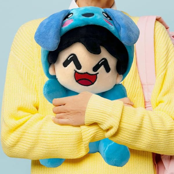 NY Omz 20cm Plyschleksak Utsökt Mjuk Gåva för Spelare & Animefans & Barnpresenter Roxy