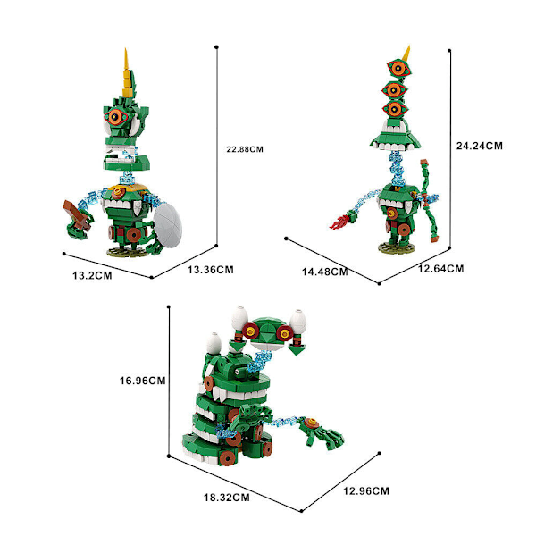 MOC Guard Shield Soldat Byggklossar The Legend of Zelda DIY-klossar Barnpresent 420 pcs