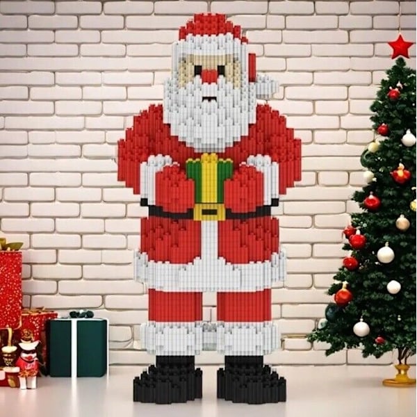 5000 st Jultomte 3D Avancerat Byggklossset