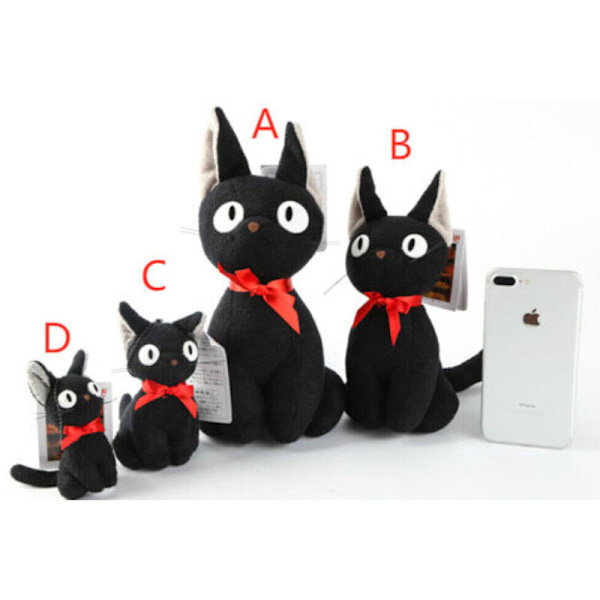 Kikis expressbud Jiji katt plyschleksak hänge mjuk docka väska tillbehör~ 9cm