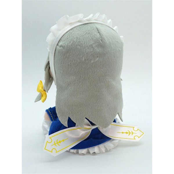 Nytt 20 cm Touhou Project Fumo Izayoi Sakuya Plyschdocka fylld leksak tecknad present