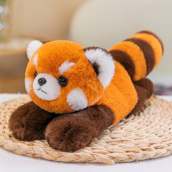 Mjukt Plysch Djur Slap Armband Räv Koala Får Röd Panda Vattensvin Slap Band E
