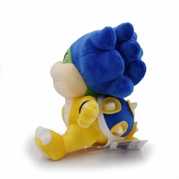 6 Super Mario Bros Ludwig Koopa plyschleksaker stoppade docka barn födelsedags julklapp