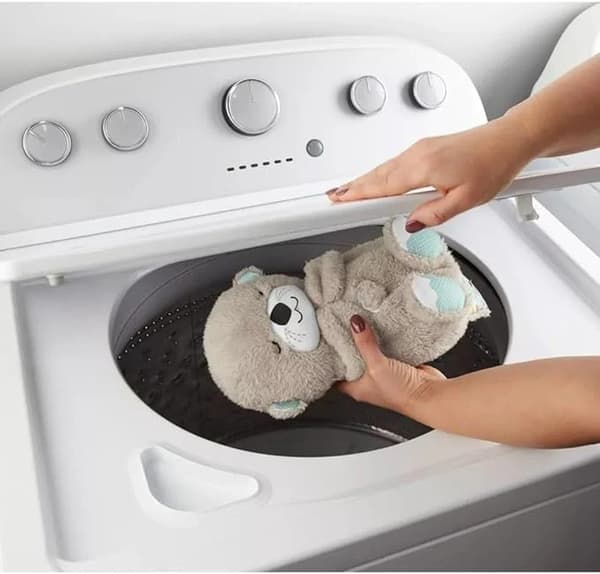 Fisher-Price Lugn & Mys Utter Plyschleksak med Musik och Ljus Blue