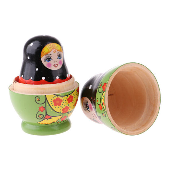 Dockor Ryska häckande docka Ryska häckande Stapling dockor Dockor Leksaker Matryoshka