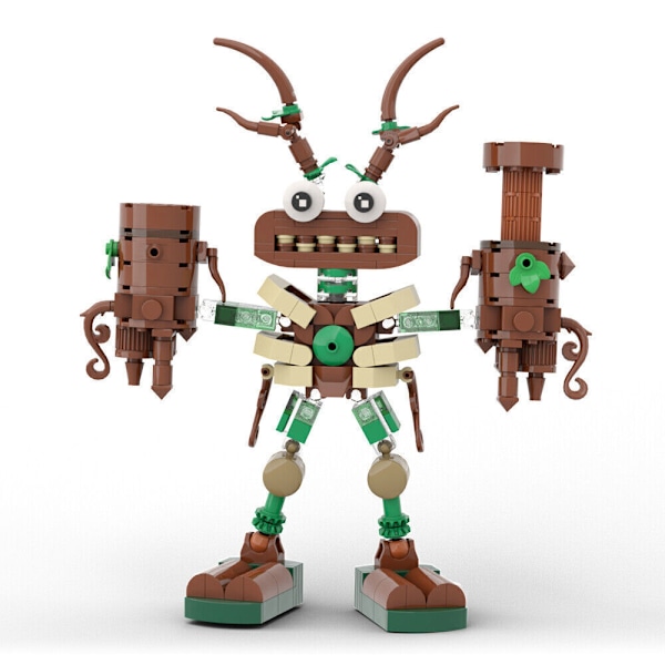 Byggklossar Set Wubbox Spelfigurer MOC Modell Tegelstenar Leksaker Barnpresent