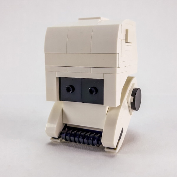 209 Delar MOC Wall-E M.O Städrobot Byggklossar Med Rörligt Huvud Barnpresent