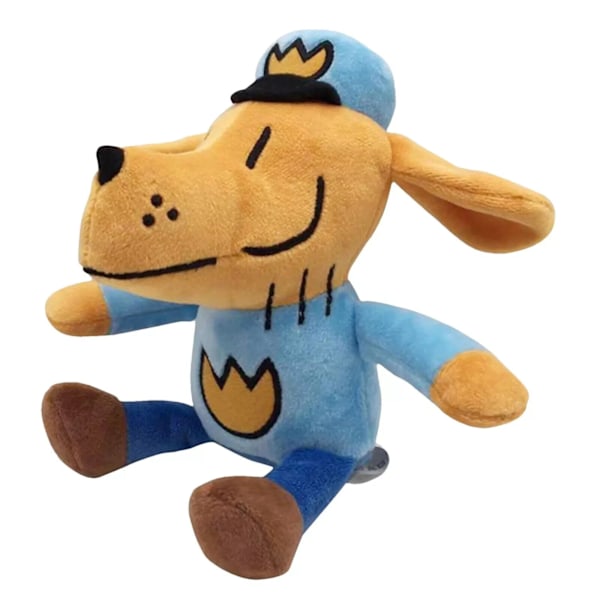 25 cm Tecknad DogMan Plyschdocka Mjukt Gosedjur