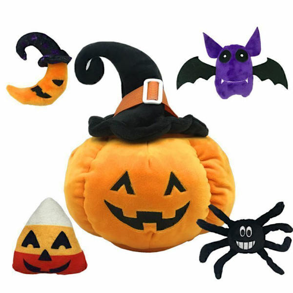 Halloween Pumpa Kudde Kudde Docka Plyschleksak Soffa Kuddfodral Heminredning