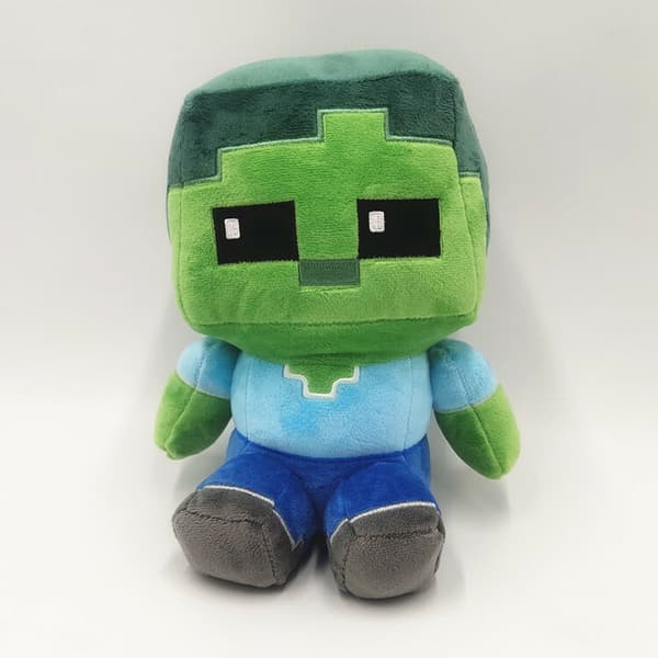 MINECRAFT Creeper Enderman Fyllning Plyschleksaker Julklappar My World Mjukdocka 18cm Style 2
