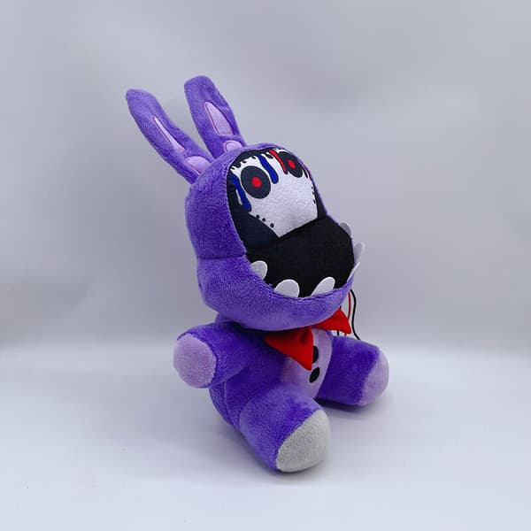 FNAF Security Breach Bonnie Doll Plysch Mardröm Freddy Gosedjur Present