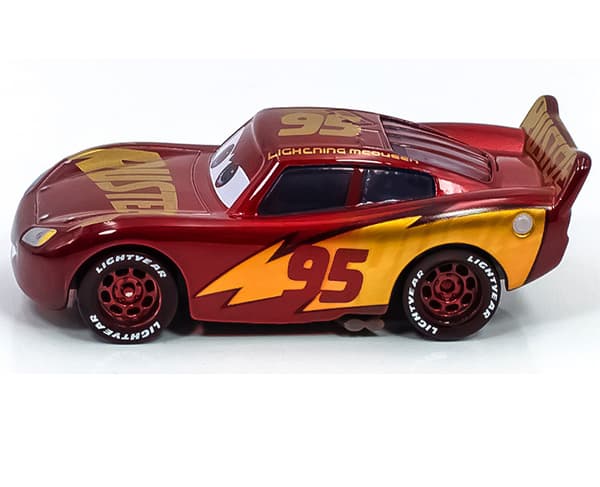 Disney-Pixar Cars Wine Red Third Generation McQueen 1:55 Diecast Model Car Toy