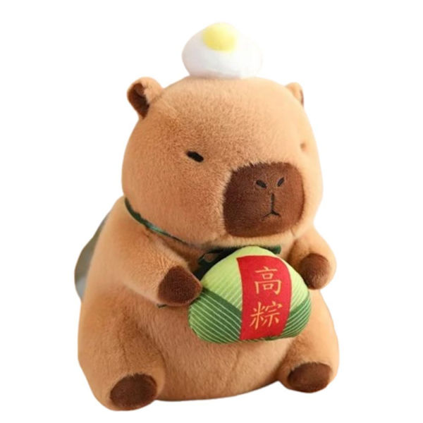 Simulerad Zongzi Ris Capybara Docka Capybara Plyschdocka Födelsedagspresent Gaozong 30cm