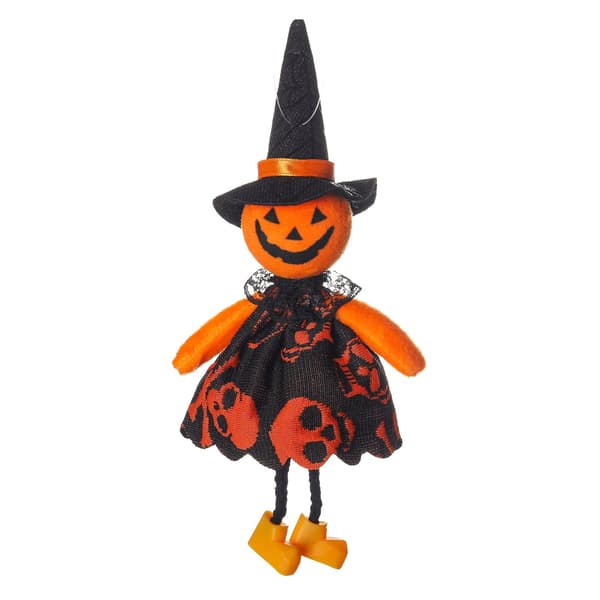 Halloween inredning tyg pumpa häxa spöke hänge Pumpkin