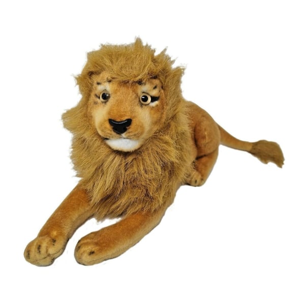 Lion Plysch mjukleksak - Realistiskt gosedjur - 40cm