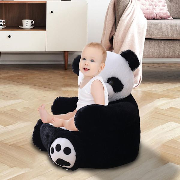 Panda Plyschfåtölj för Barn Barn Stoppad Sittande Panda Fåtölj Soffa large panda