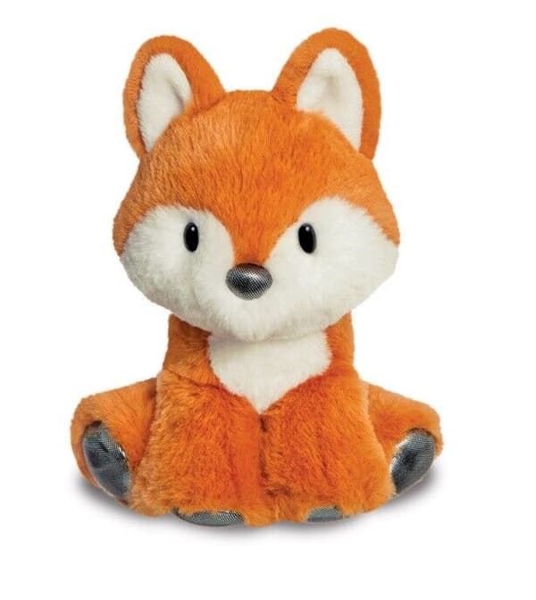 NYA AURORA PLYSK ASSORTERAD GLITZY TOTS KUL Mjuk leksaksnalle Fox