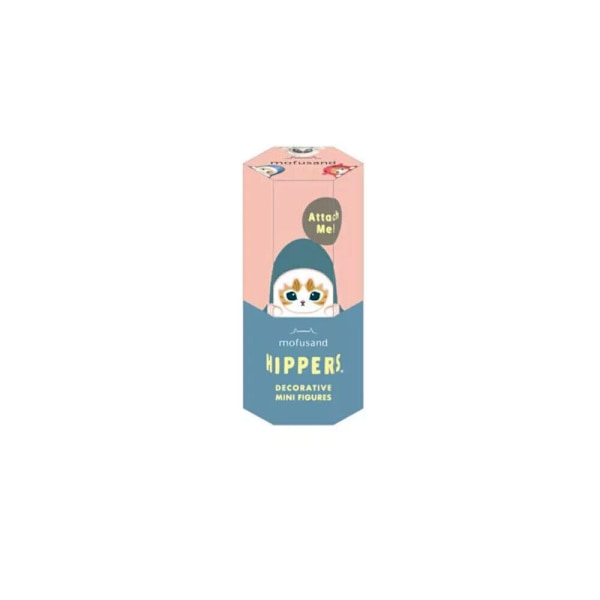 1/2 st Sonny Angel Hippers X Mofusand Figur Blind Box Mini Figur Presentleksaker 2PCS