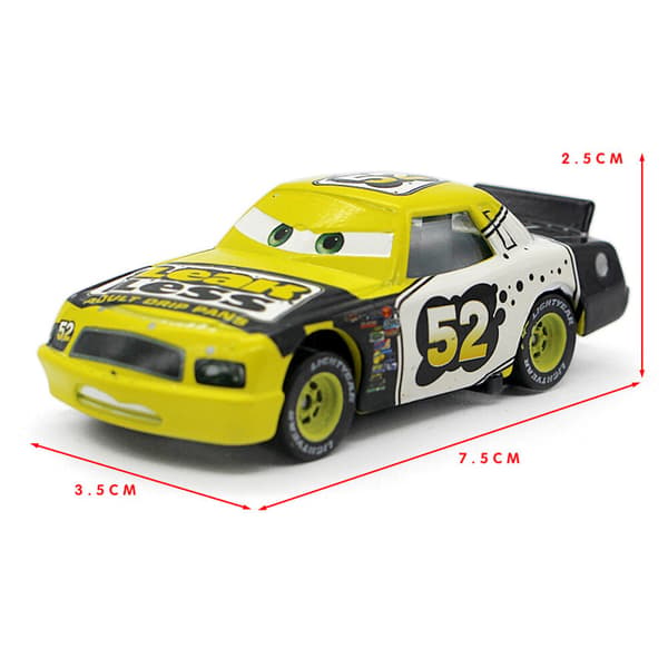 Disney Pixar Bilar Och Plan Lot Blixten 1:55 Diecast Modell Leksaker Gåva Lös Bil No.52