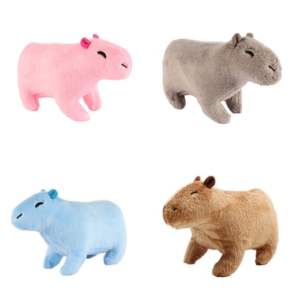 Gnagare Capybara Simulation Plyschleksak Gosedjur Dockor Heminredning Present Barn Brown 20cm/7.87in