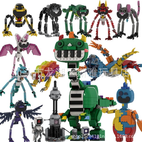 Yarnaby Poppy Playtime Kapitel 4 Byggklossar Actionfigurer Barnleksaker Presenter 812