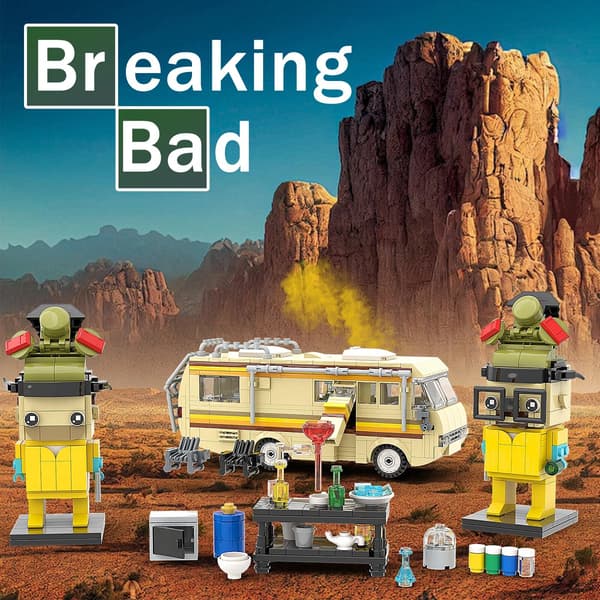 Breaking Bad RV Modell Byggklossar Husbil Samlarfordon Billeksaksset CL0002