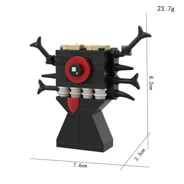 Nytt Incredibox Sprunki Figur Byggkloss Set Skräckspel Leksak av Tegelstenar Barnpresent Q