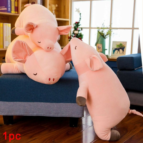 Stor Super Pig Gosedjur Mjuk plysch Doll Kudde Födelsedag Xmas Present 50cm