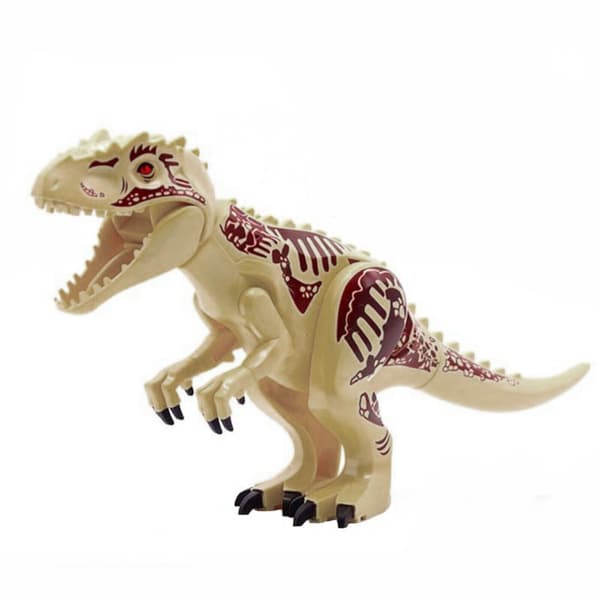 Dinosaurieleksaker Byggbara dinosaurieformade leksaker Barns byggleksaker Present Yellow