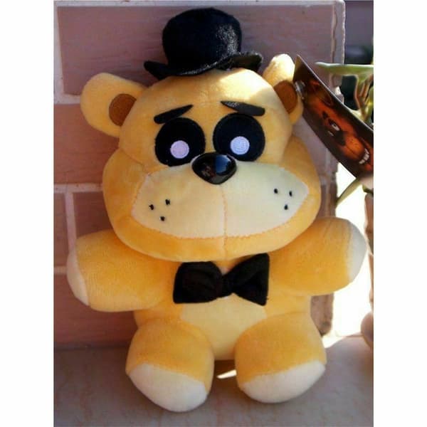 2 st FNAF Five Nights at Freddy's LILA Skuggbjörn Plyschdocka Mjuka Leksaker Present