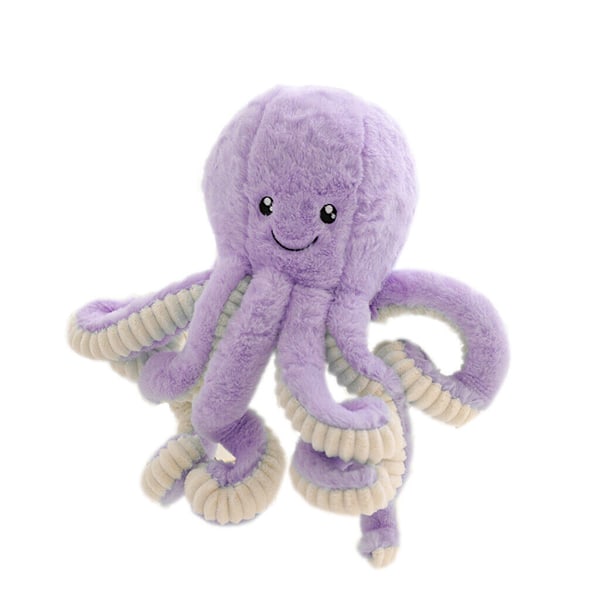 j-ellycat Plysch Bläckfisk Dockor Mjuk Leksak Fylld Marin Födelsedagspresenter Plyschleksak Purple