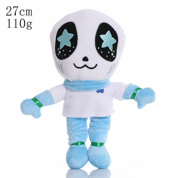 Deltarune Undertale Lancer Ralsei Asriel Plysch Figur Leksak Mjuk Fylld Docka Gåva Star Eye 27cm