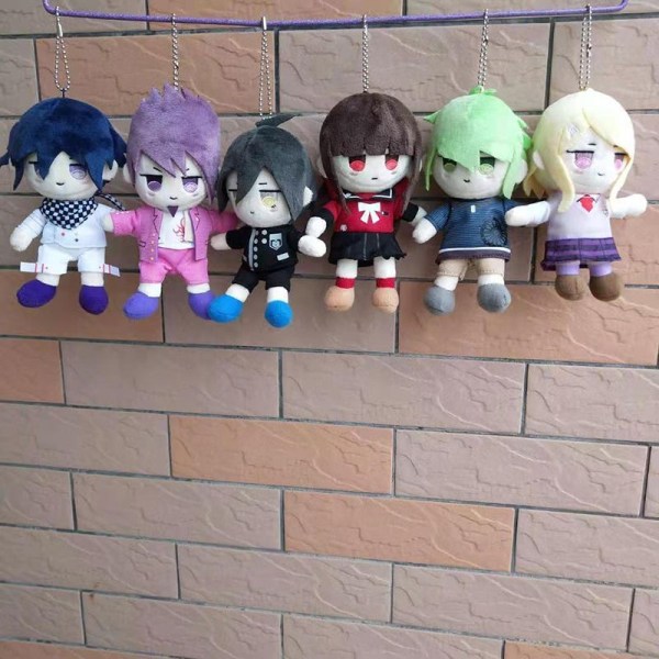 Danganronpa V3 plyschleksak Oma Kokichi Kaito Momota Saihara Shuichi stoppad docka Kokichi Oma