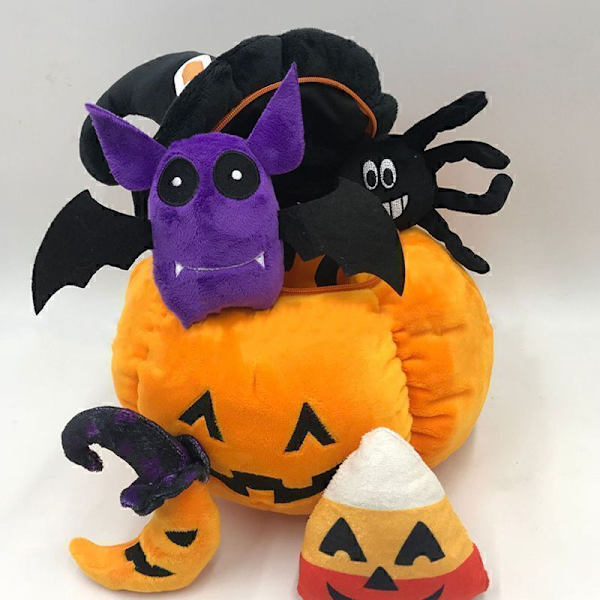 Halloween Pumpa Kudde Kudde Docka Plyschleksak Soffa Kuddfodral Heminredning