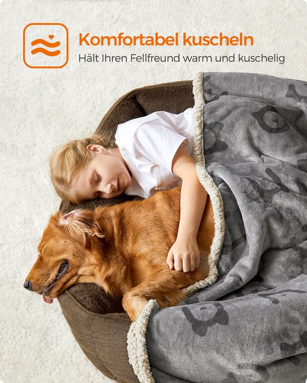 Vattentät hundfilt, 203 x 152 cm, XXL