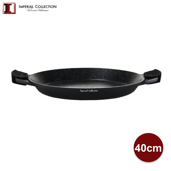 40cm Paella Pan med silikonhandtag