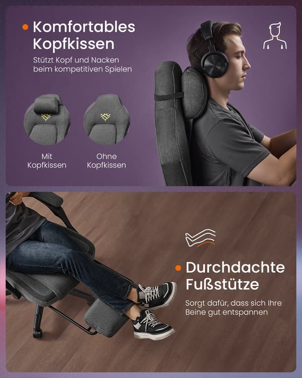 Ergonomisk gamingstol, kontorstol