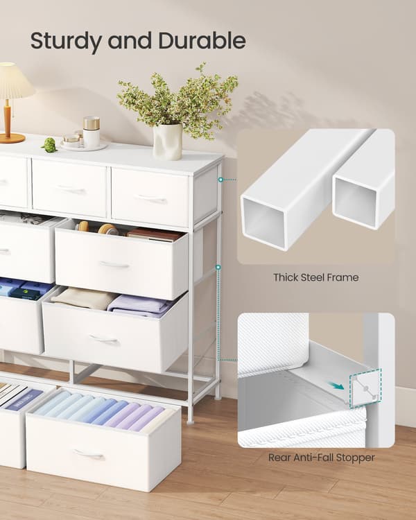 Kommode, Opbevaringsenhed, Stål, til Soveværelse, Garderobe