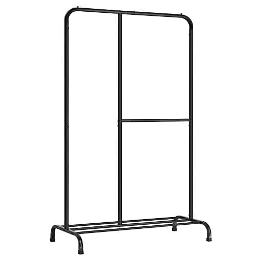 Songmics tøjstativ, holder op til 45 kg, sort